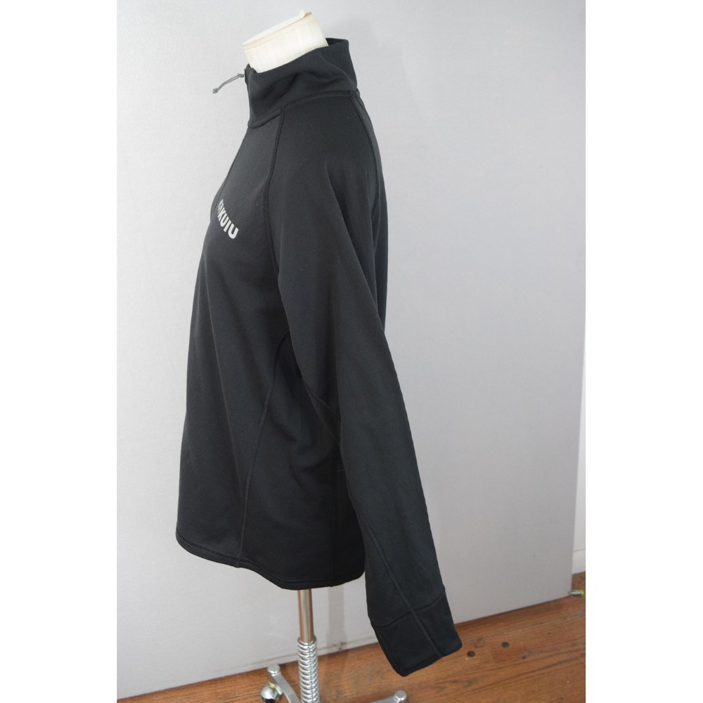 Kuiu Encounter Pullover M Black 1/4 Zip Wicking Anti-Odor Mens Top Logo Hunting - Picture 2 of 5